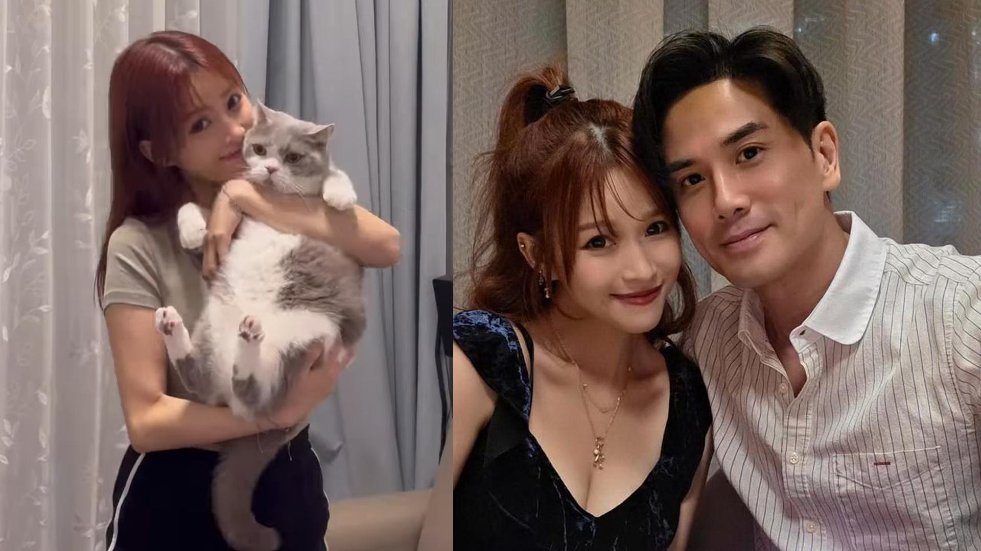 伍允龍女友沖完涼驚訝警鐘響 Renee險連人帶貓衝落街