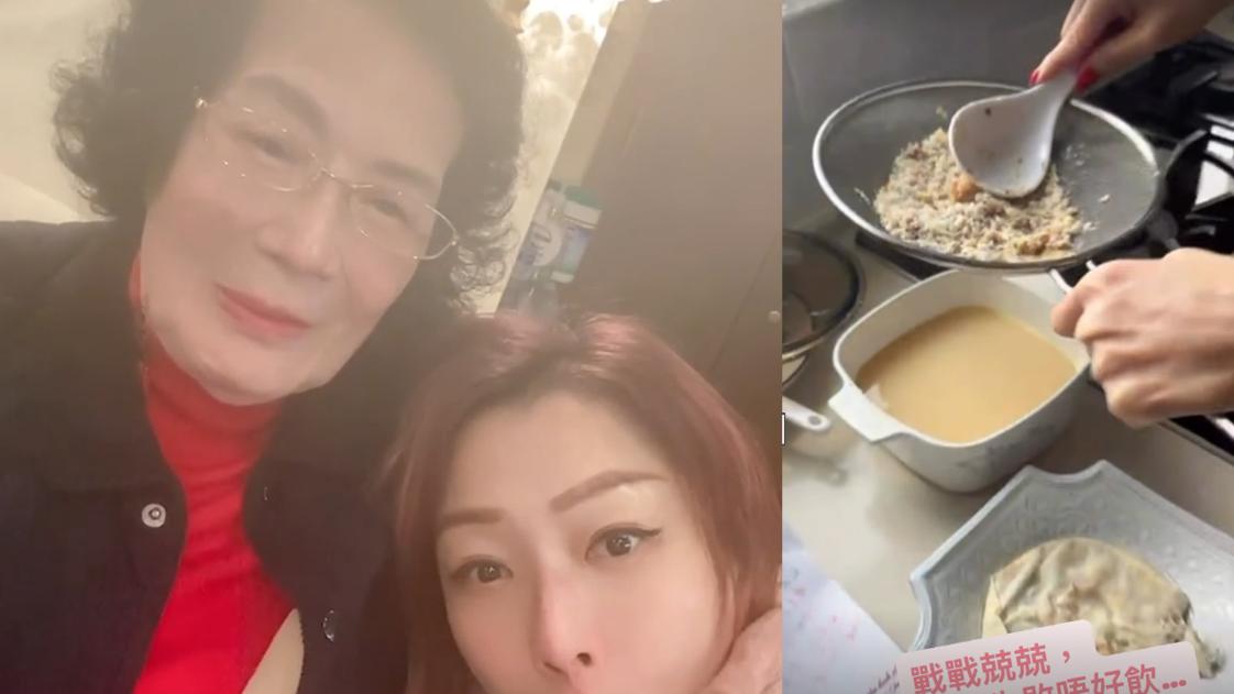 Sammi媽咪趕及冬至出院 鄭秀文親手煲魚湯孝敬母親