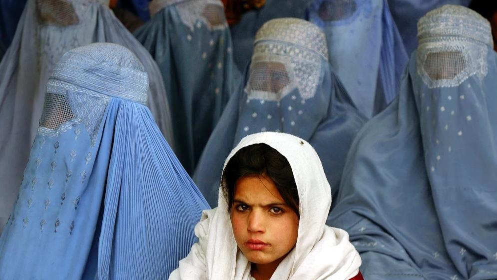 塔利班政權管治下的阿富汗女性。(資料圖片)