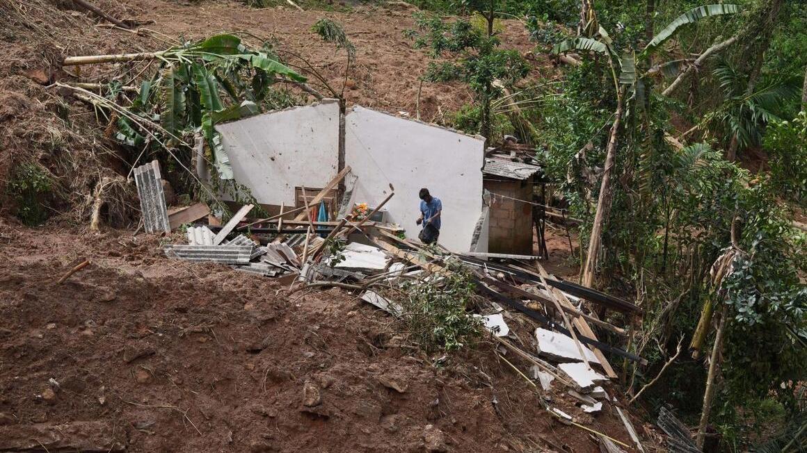 斯里蘭卡洪災罹難者增至334人。（圖／美聯社）