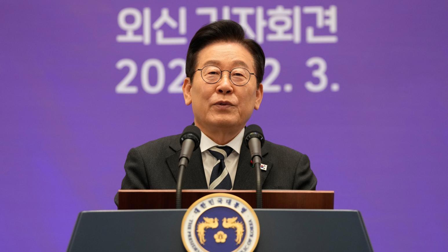 南韓總統李在明。（圖／美聯社）