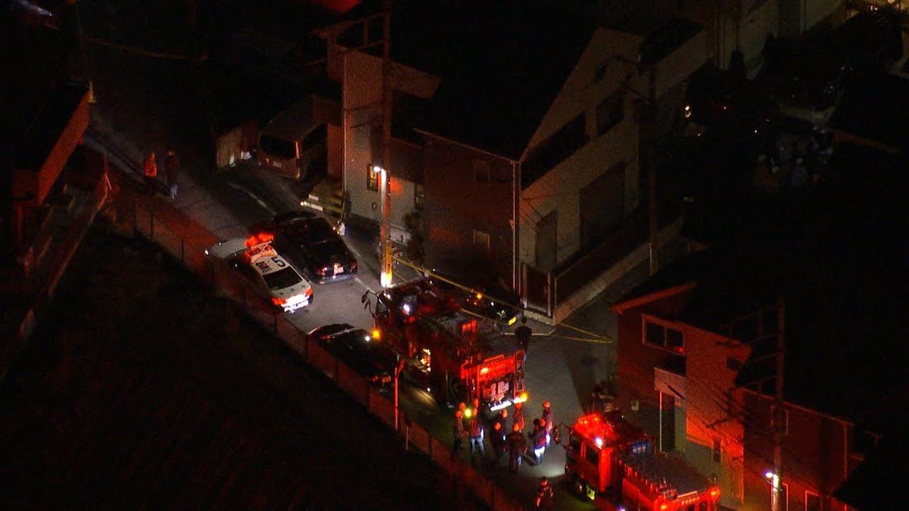 日本西東京市發生一家四口血案。(FNN新聞)