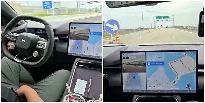粵車南下|內地車主啟動智能駕駛雙手離軚 運輸署:發出警告 若無滿意回覆將停資格(有片)