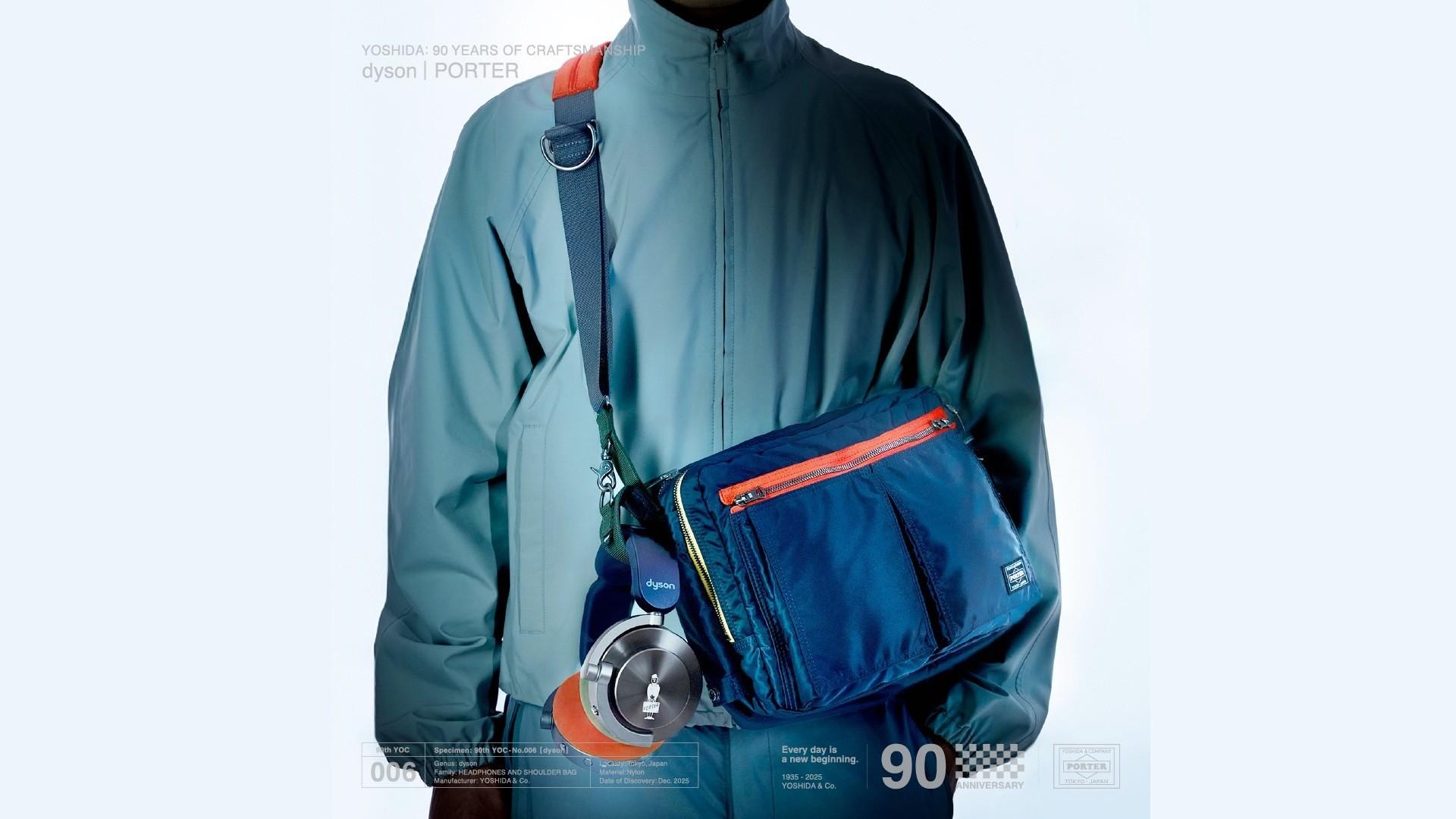 Dyson聯乘PORTER限量版潮物　OnTrac耳機連斜孭袋香港有售