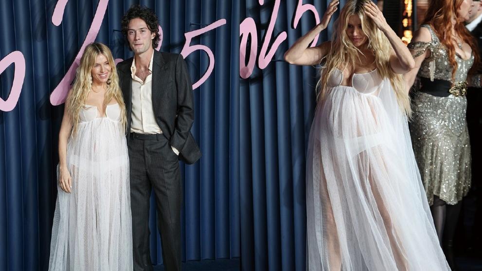 Sienna Miller偕小15歲男友Oli Green亮相紅氈 驚喜宣布懷第二胎