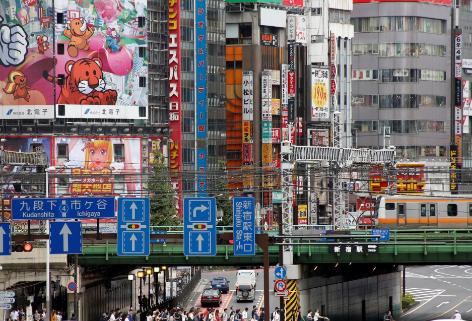中國駐日本大使館指日本部分地區近日治安環境不靖，再次呼籲中國公民近期避免前往日本。(路透社資料圖片)
