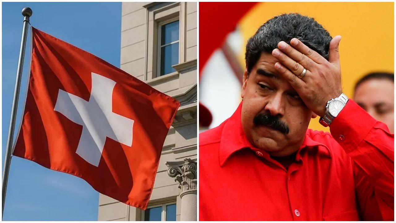 委內瑞拉，瑞士政府凍結與馬杜羅及其親信在瑞士資產。