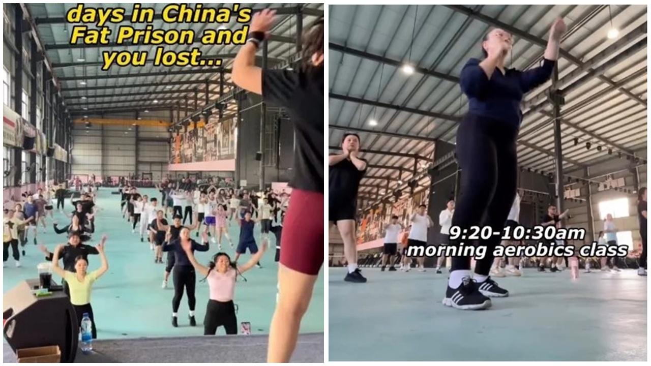 澳洲網紅花1萬元參加內地「減肥監獄」，電網禁足14日狂減4公斤。(IG)