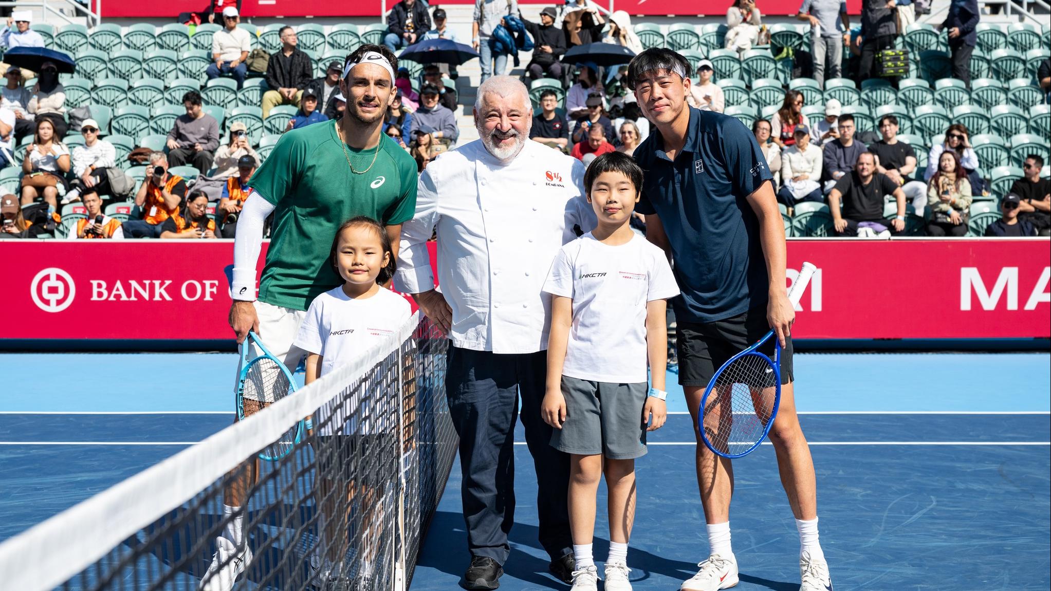 黃澤林在香港公開賽八強不敵穆斯迪。(香港公開賽IG)