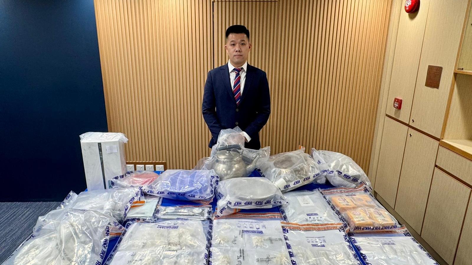 警搗破元朗村屋製毒工場 拘兩男年紀最小男童僅16歲 警籲年輕人勿圖小利