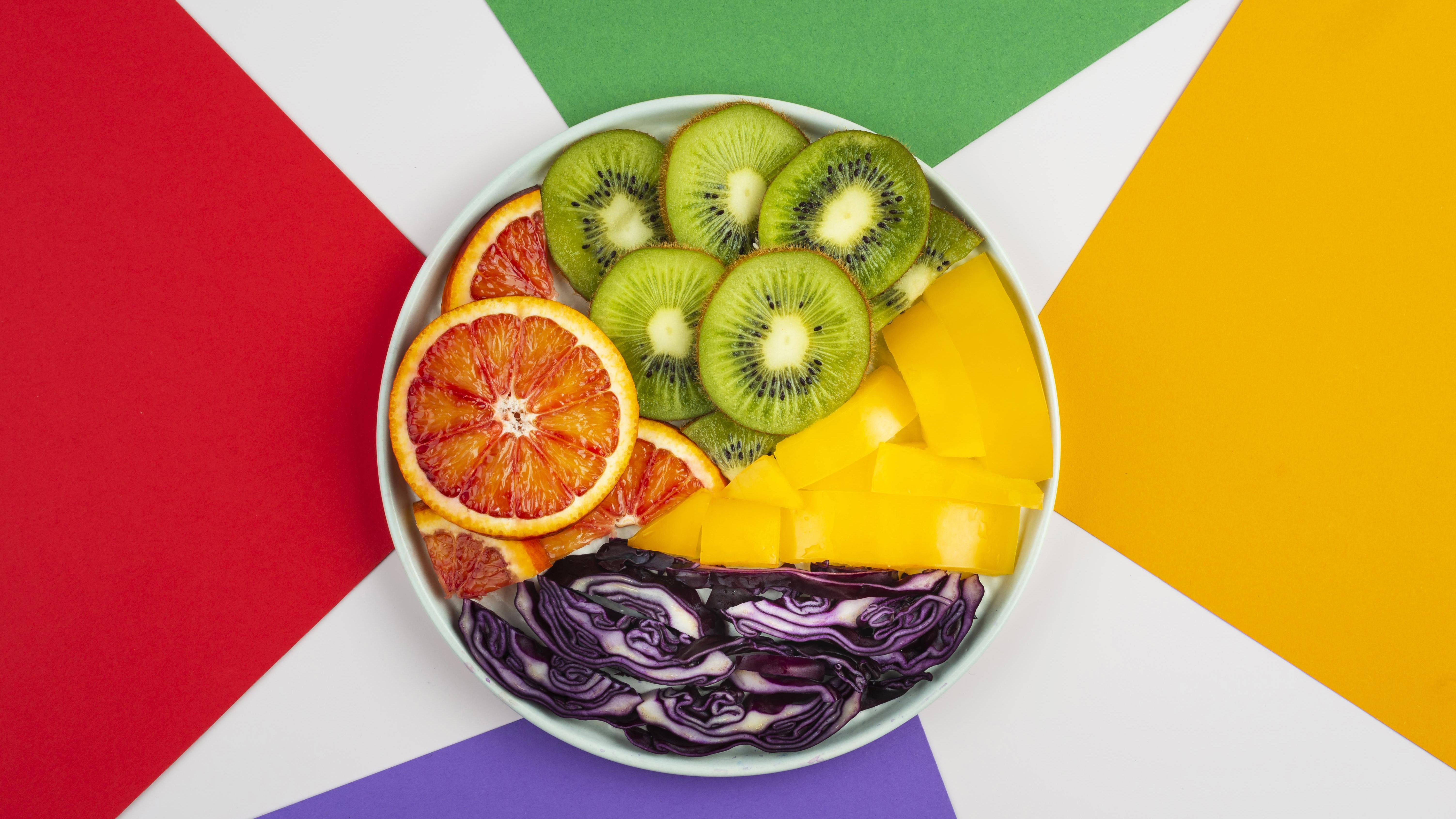 Party食物idea 健康版顏色零食 大人細路都啱