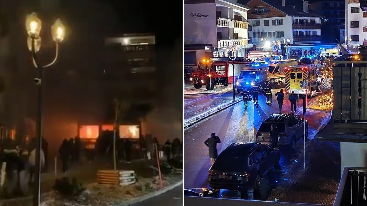 瑞士滑雪勝地酒吧跨年夜爆炸起火 逾百人慶祝新年 至少40死100傷(有片、更新)