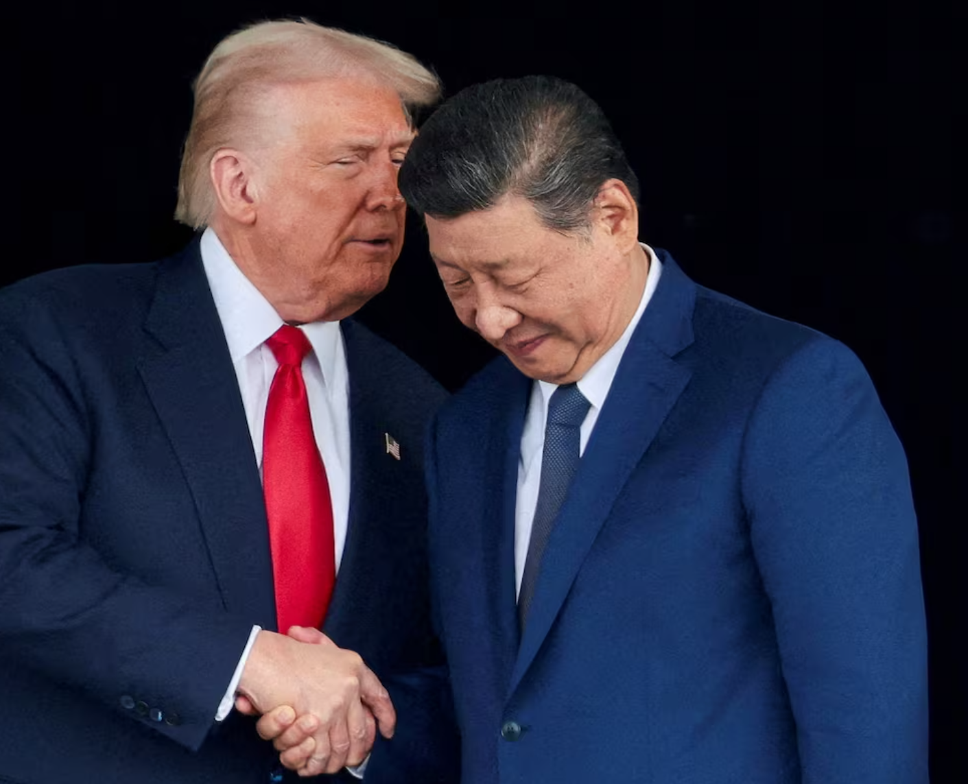 特朗普表示，不認為美國在委內瑞拉的軍事行動會影響他與中國國家主席習近平的關係。(路透社資料圖片)