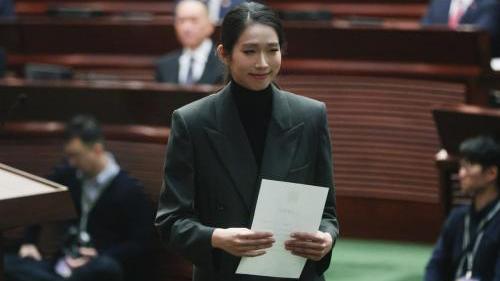 立法會議員江旻憓。（周令知攝／資料圖片）