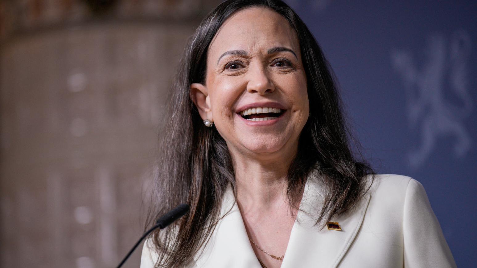 馬查多獲得2025年諾貝爾和平獎。（圖／美聯社）