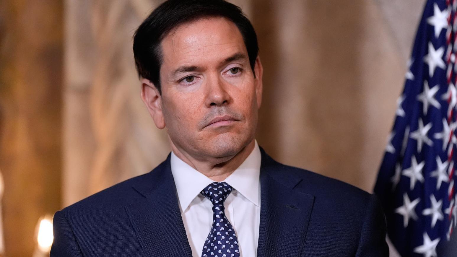 美國國務卿魯比奧。（圖／美聯社）