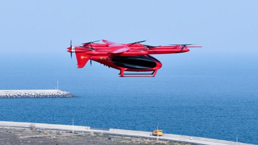 凱瑞鷗eVTOL無人機。（圖／翻攝《上觀新聞》）