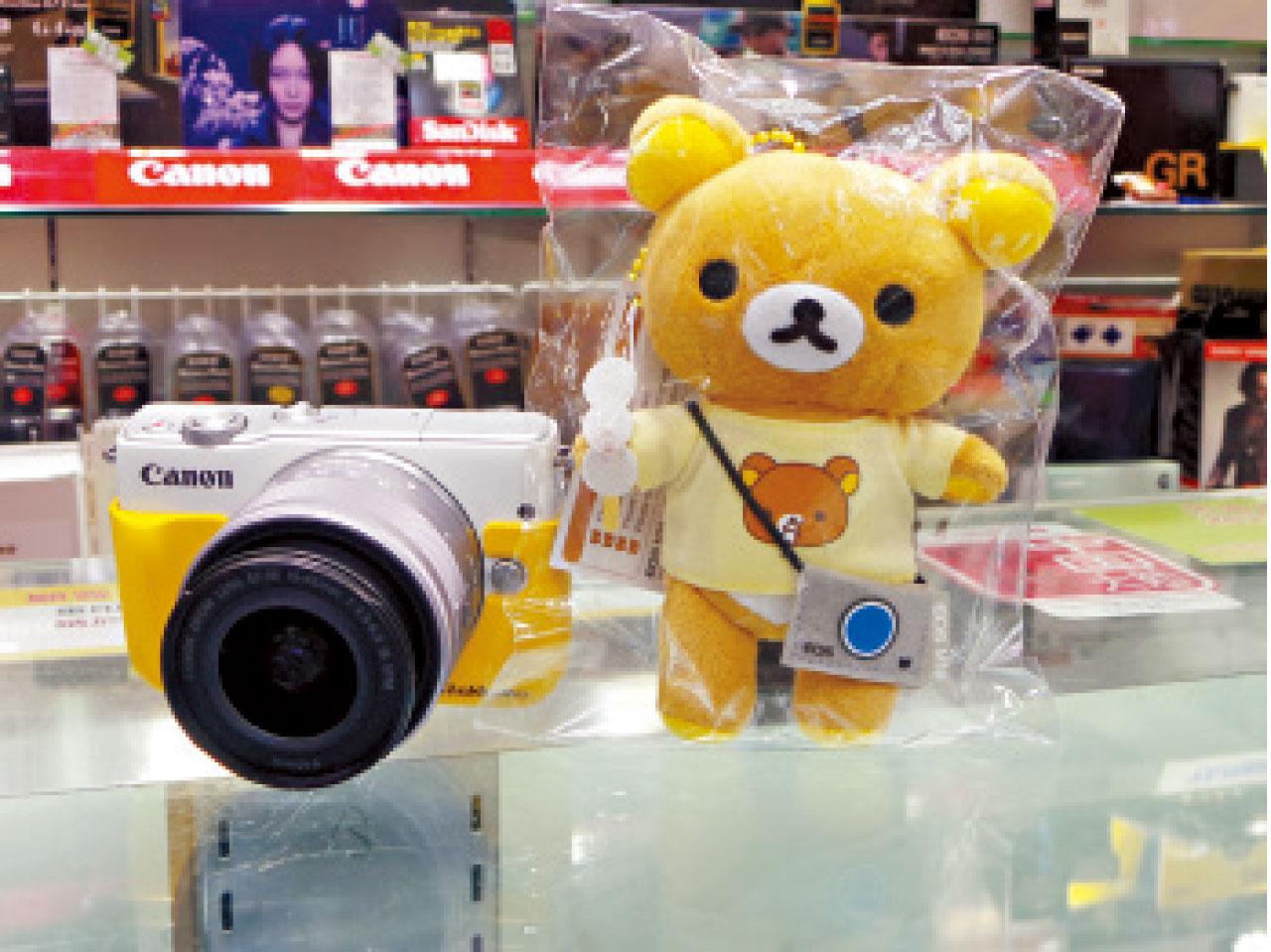 買Canon M10送鬆弛熊