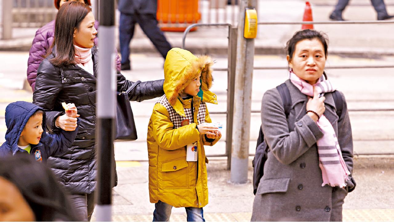 昨11.5度入冬以來最低 天文台料今最低12度