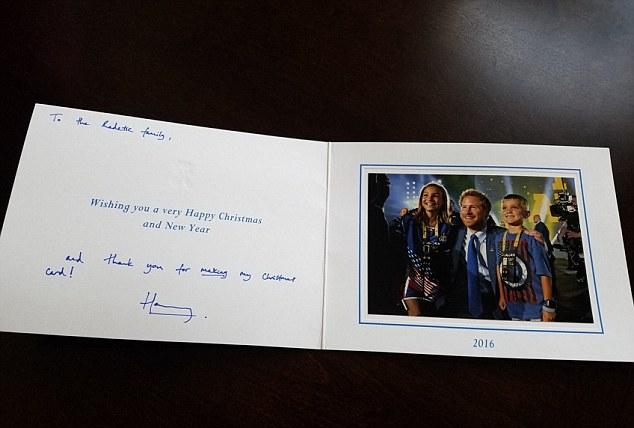 亨利勁窩心 特製聖誕卡贈傷殘美軍