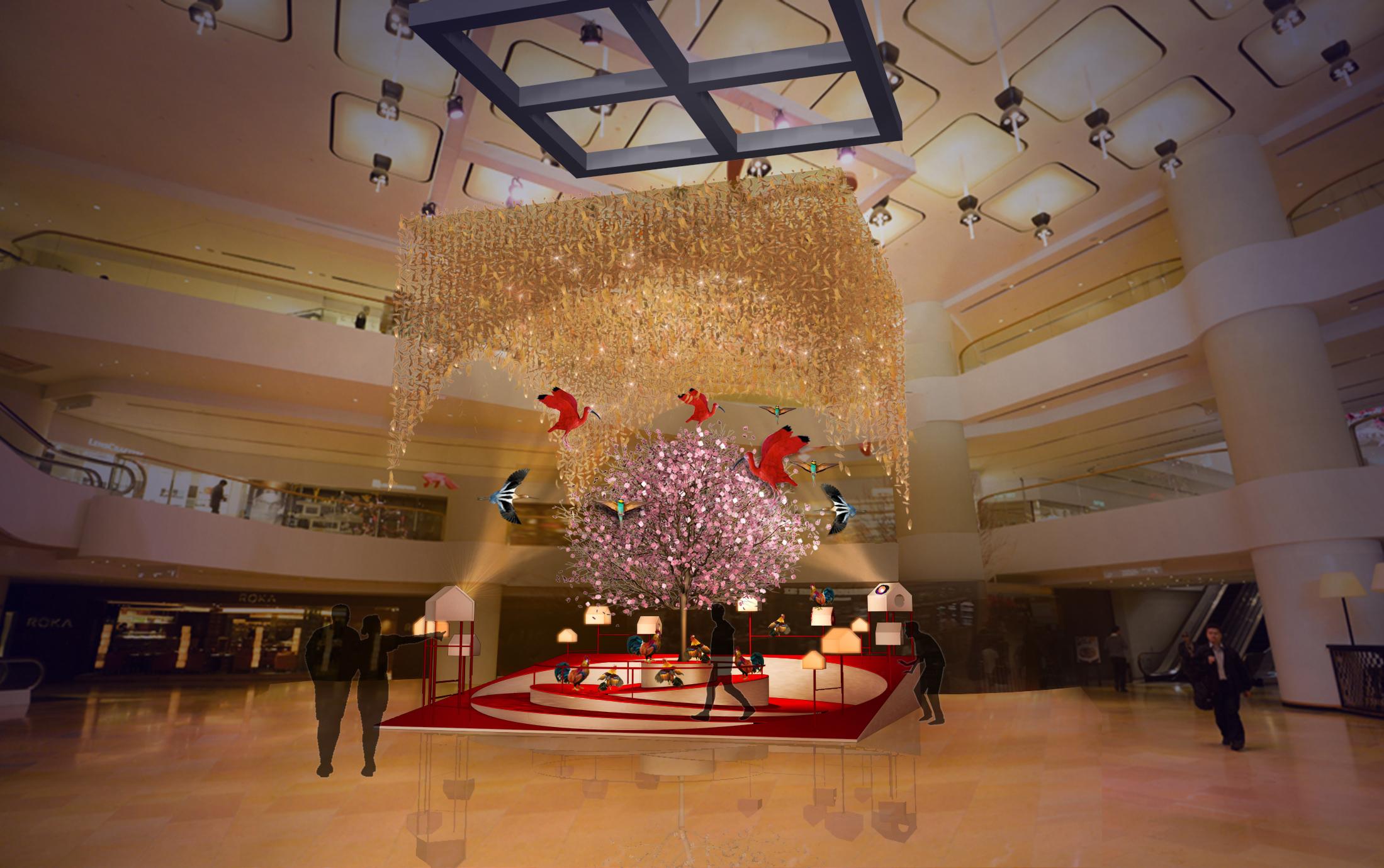 太古廣場　千「羽」祝福賀新歲