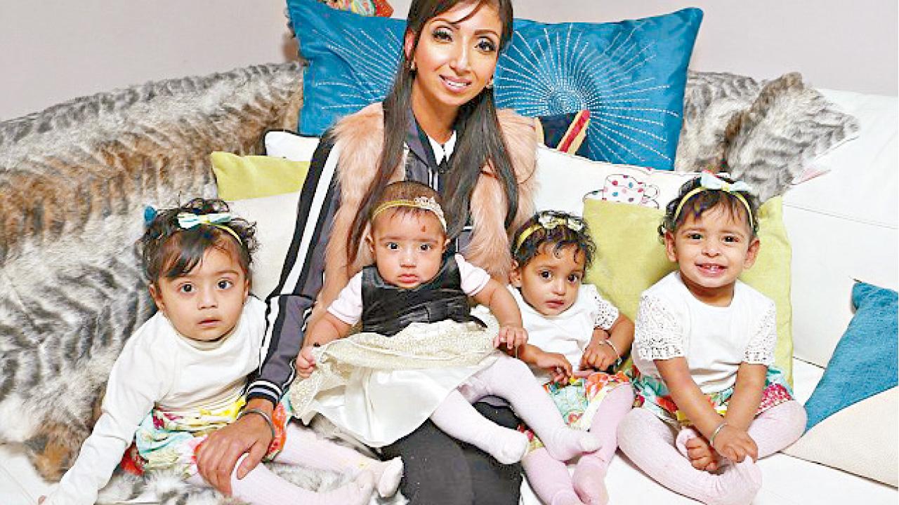 17次小產不餒 英婦一年抱四