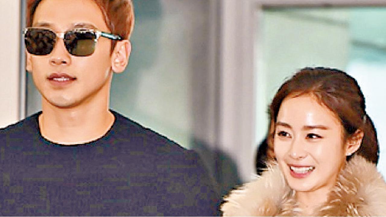 Rain拖實金泰希度蜜月