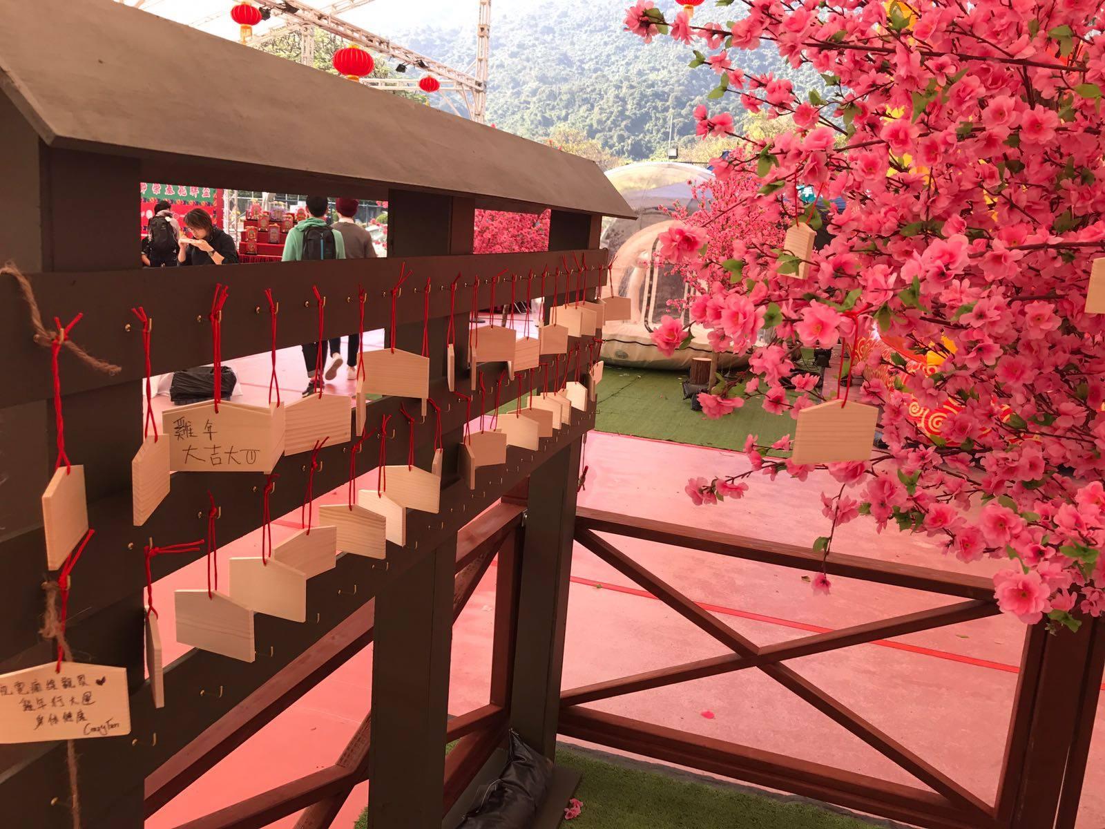 香港許願節年初一起舉行