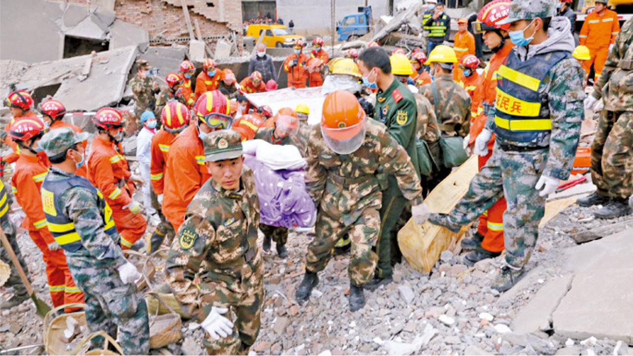 溫州4民房倒塌5死4失蹤