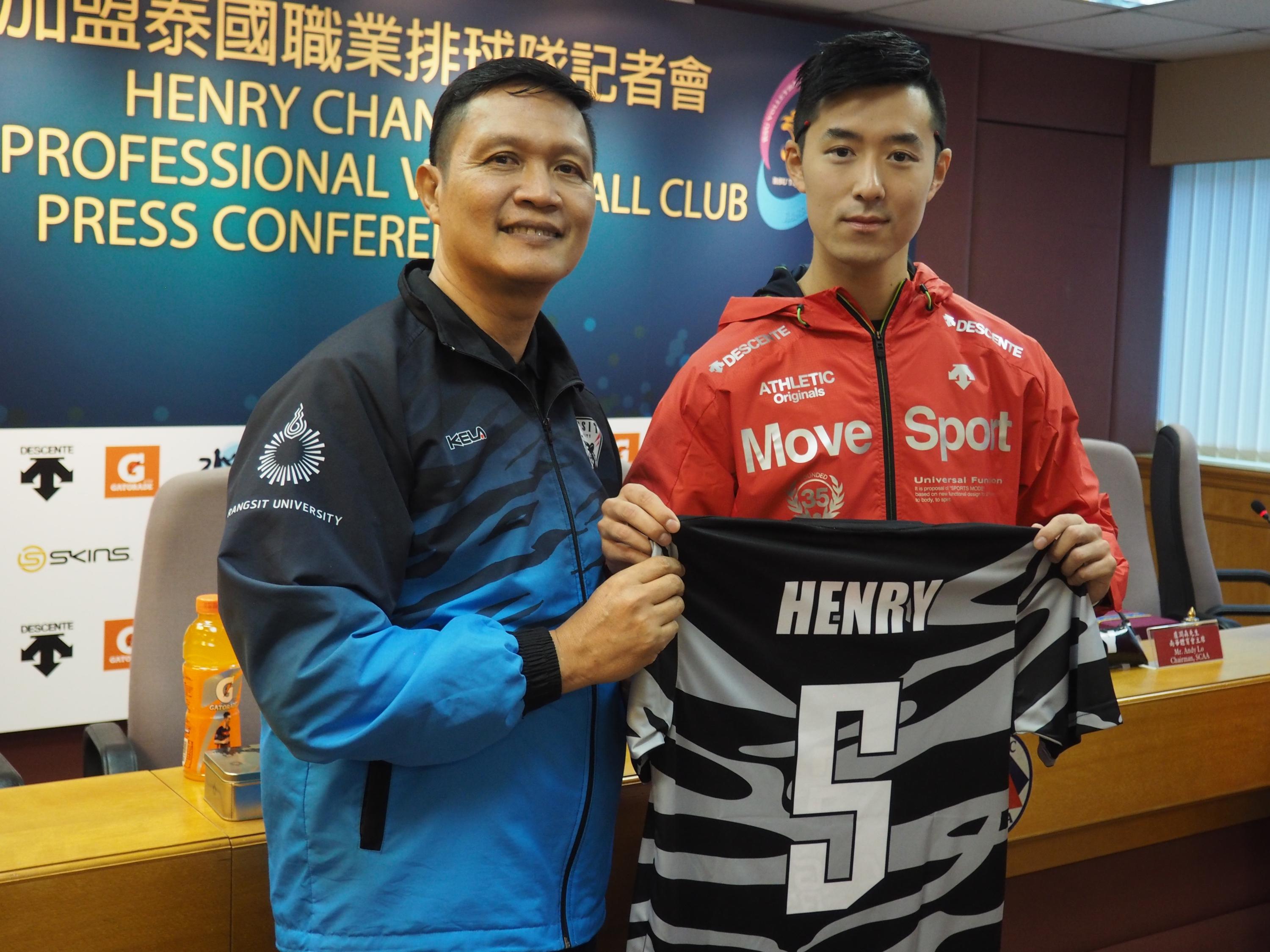 進軍泰國職業排球聯賽　陳獻略：為夢想非為賺錢