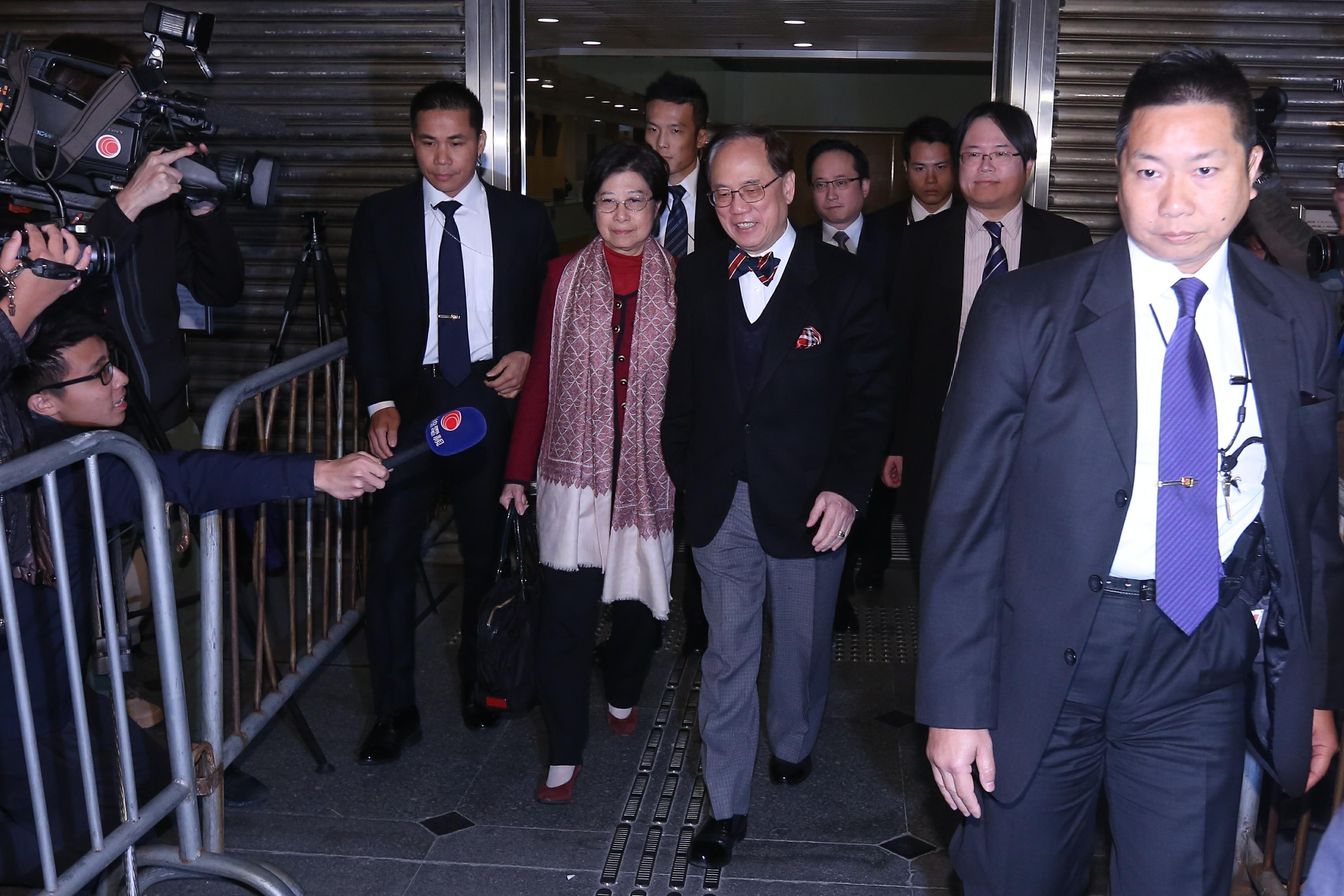 曾蔭權案今晚未有裁決明續商議