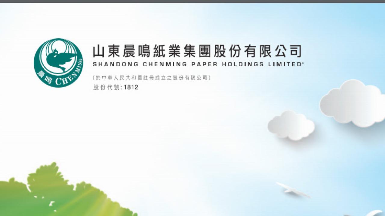 晨鳴紙業 盈利漲1倍