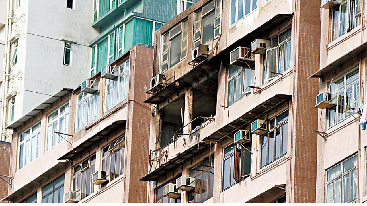 東涌旺角火警4傷