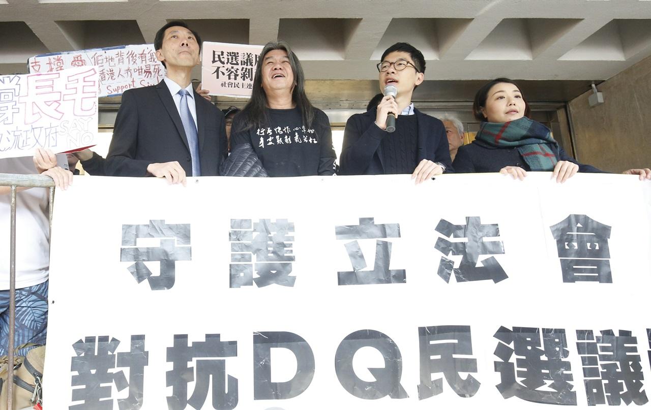 【宣誓訴訟】梁國雄再批評政府濫用公帑覆核4議員