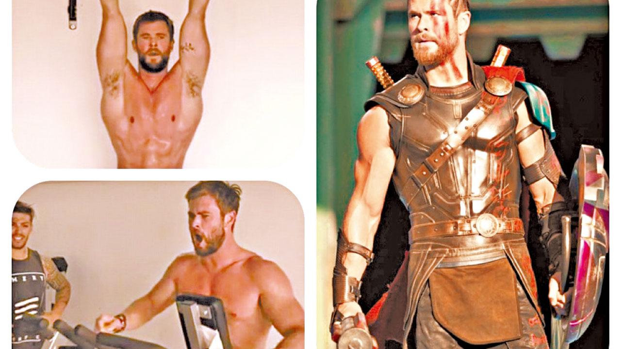 「雷神」狂操兼晒肌