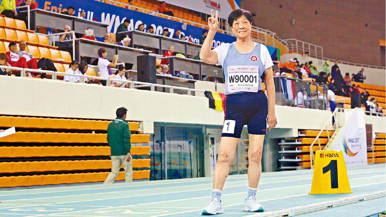 93歲張雪玲為港奪第二金