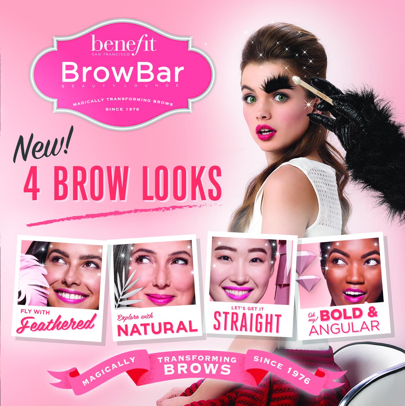 Benefit新修眉服務 4個looks跟住最新潮流