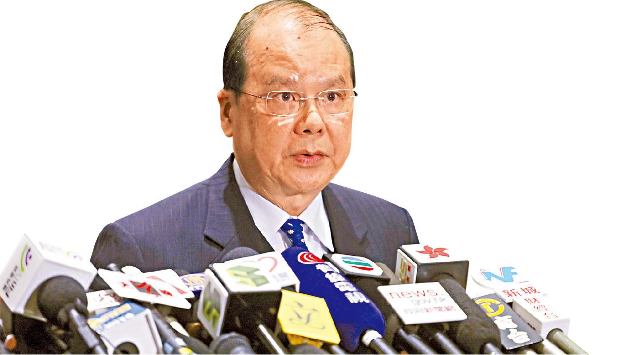 張建宗：樂意服務任何崗位