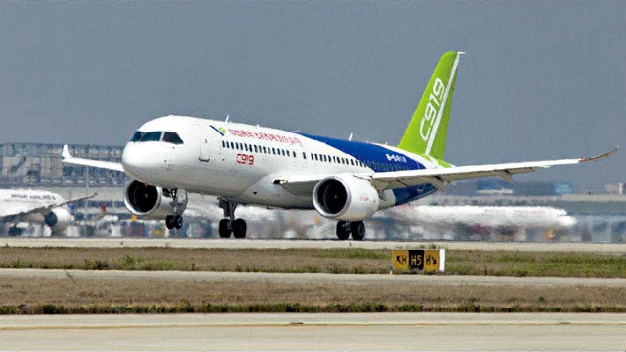 國產客機C919 今上海首飛