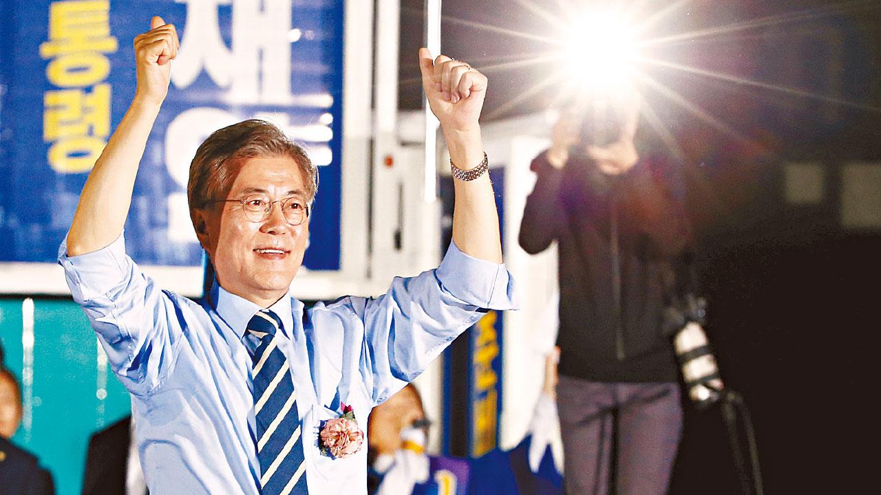 韓今選總統 文在寅勝券在握