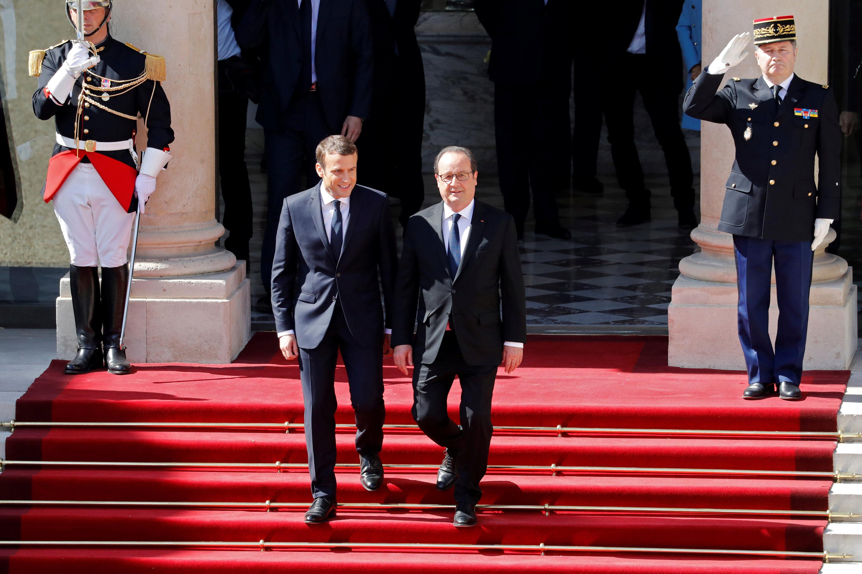 「法國人選擇了希望」 馬克龍宣誓就任總統