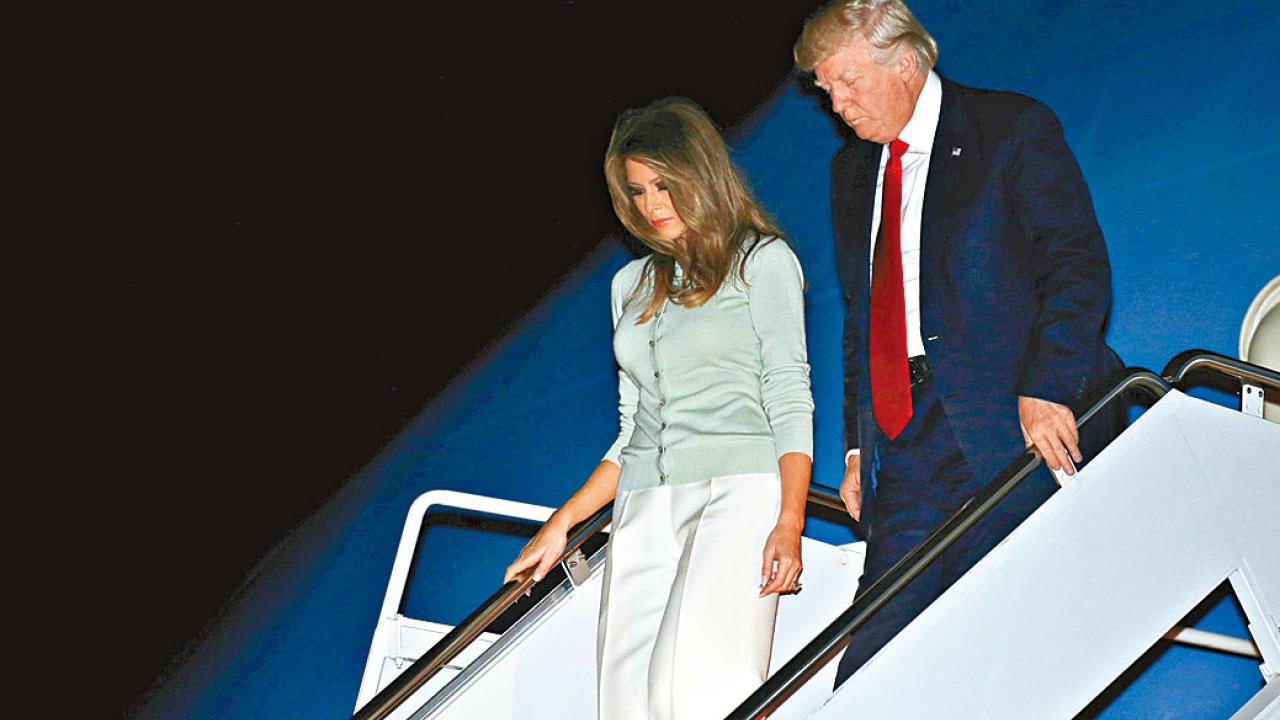 回國面對女婿捲通俄風暴 特朗普自誇首外訪如擊出全壘打