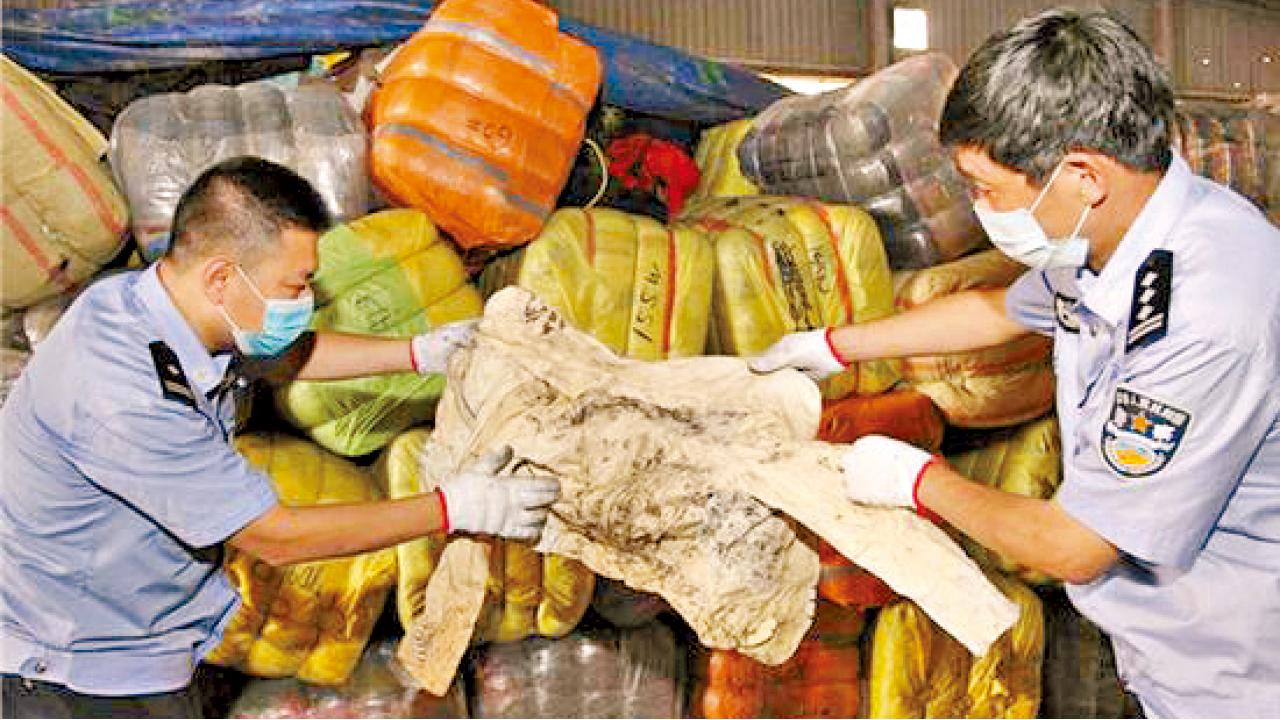 閩海關截500噸南韓舊衫 部分染血疑來自殮房