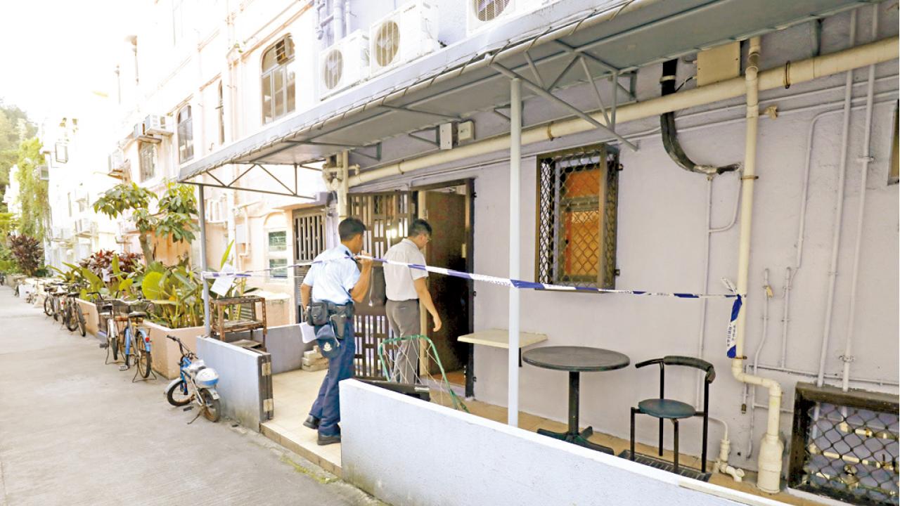 東堤小築揭雙屍案 男女燒炭亡