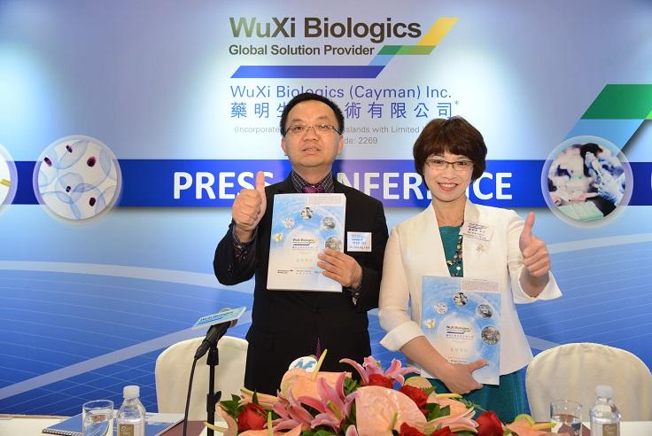 藥明生物今上市    每手帳面獲利3825元