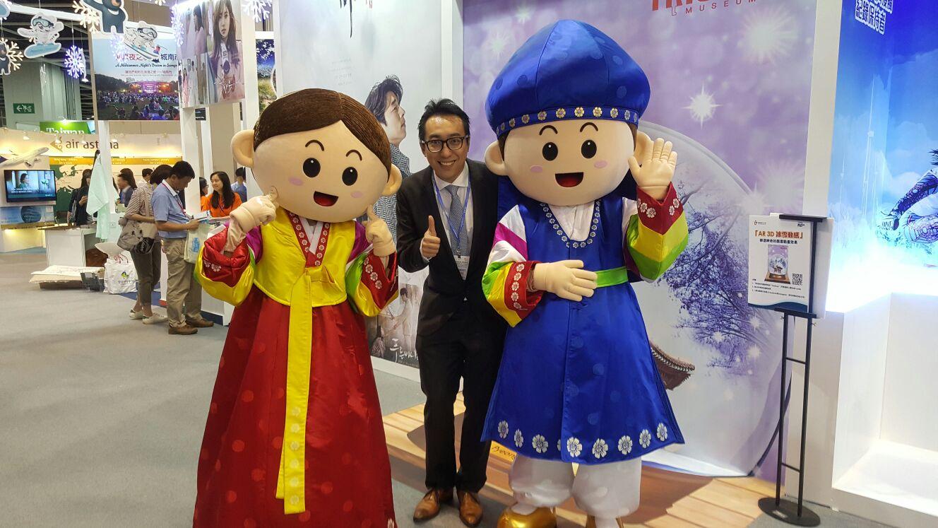 香港國際旅遊展開鑼 Jason到場玩埋一份
