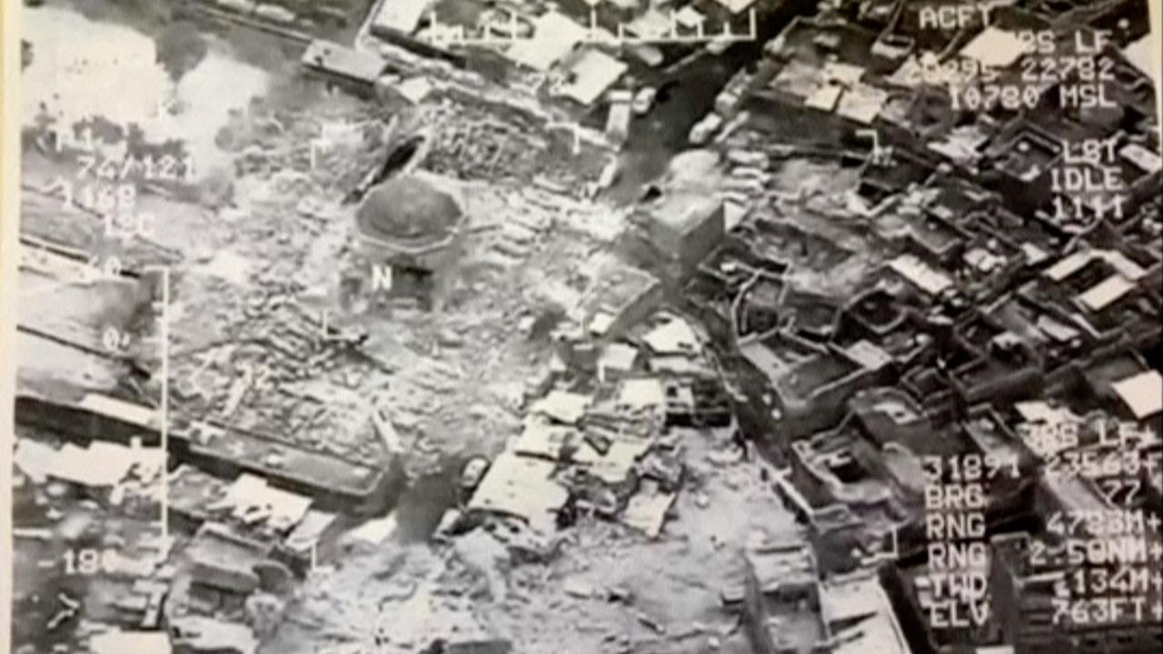 伊拉克摩蘇爾地標大清真寺遭「伊斯蘭國」炸毀