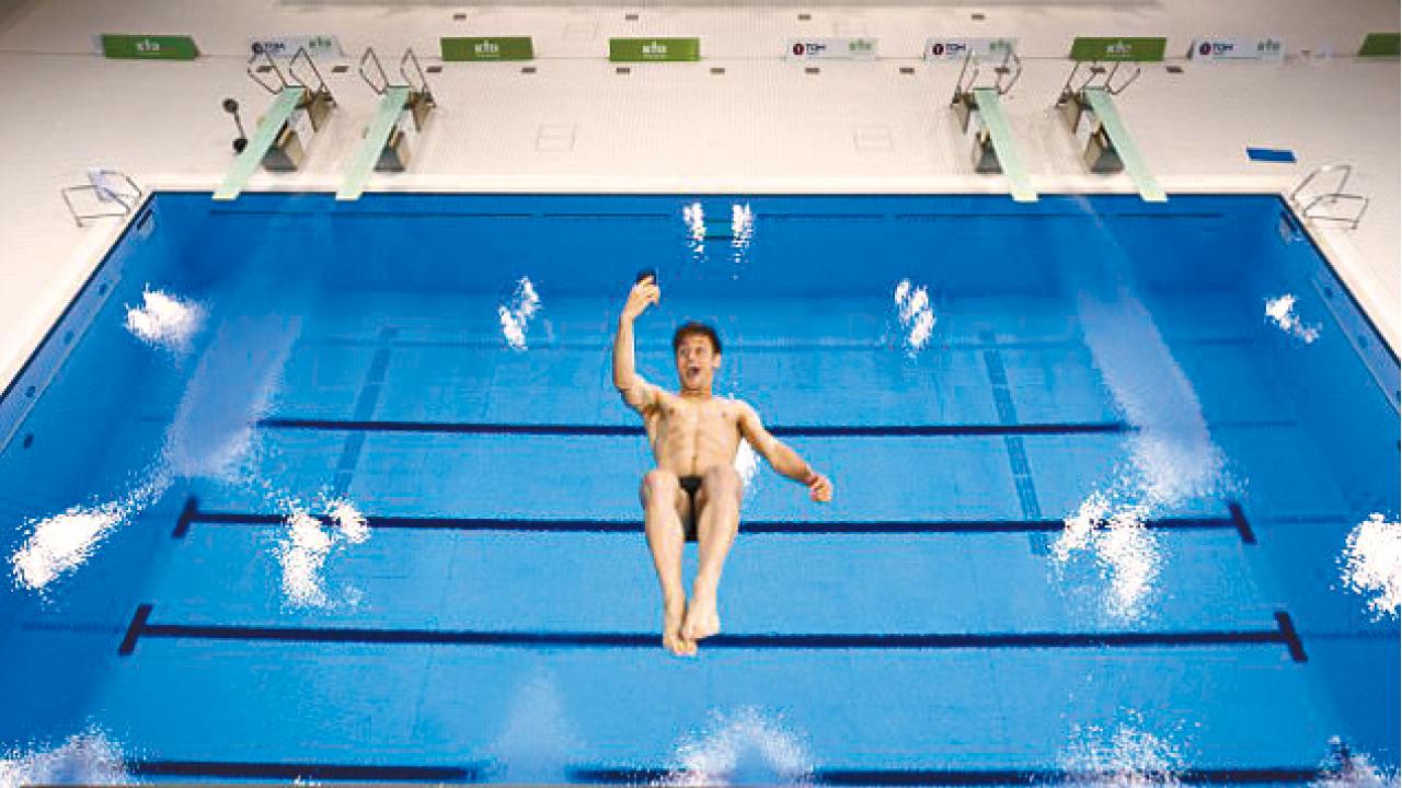 跳水selfie另類世績