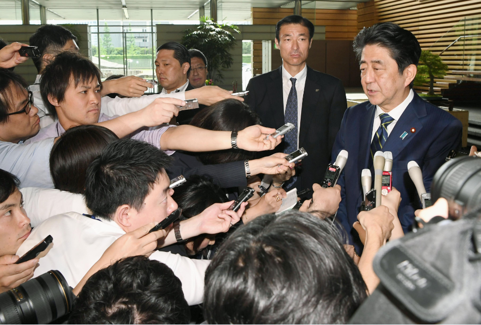 東京都議會選舉慘敗 安倍︰會力挽國民信任
