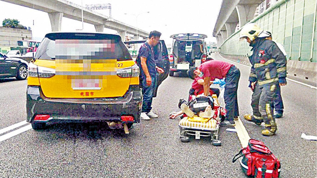 即日來回台北就診 港夫婦遇車禍 1死1傷